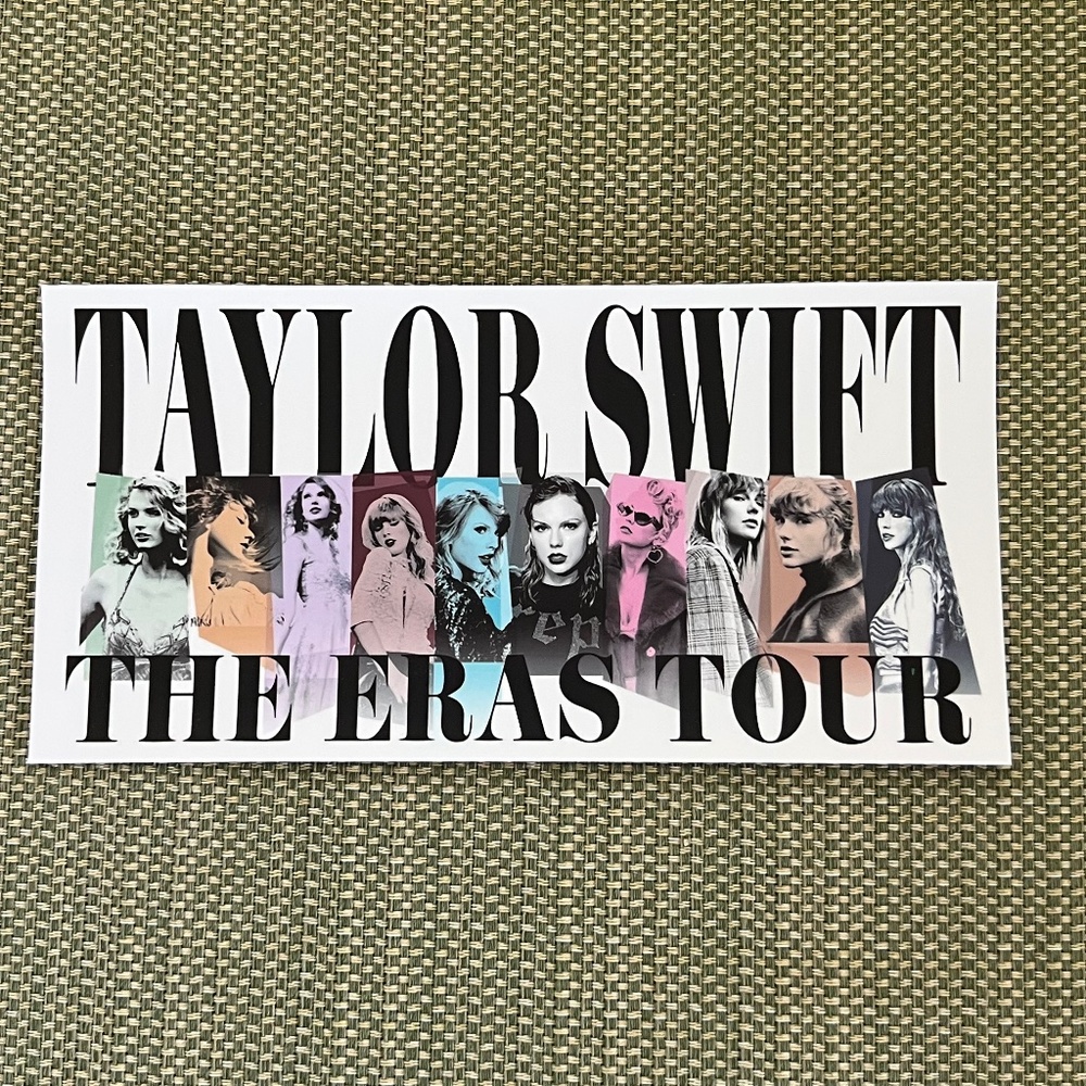 Taylor Swift The Eras Tour Sticker Official
